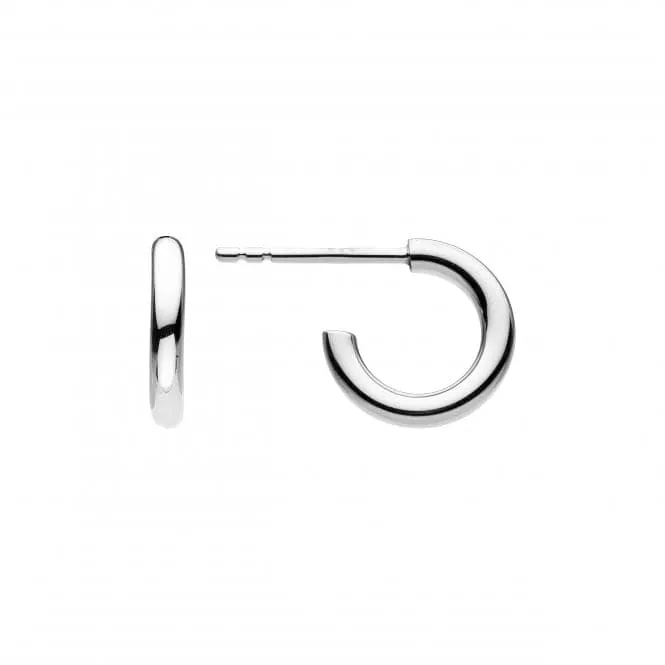 Simple 10mm Stud Hoop Earrings 66855HP