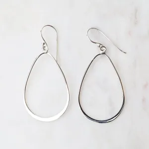 Sterling Silver Teardrop Earrings