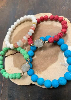 Stone Beaded Bracelet