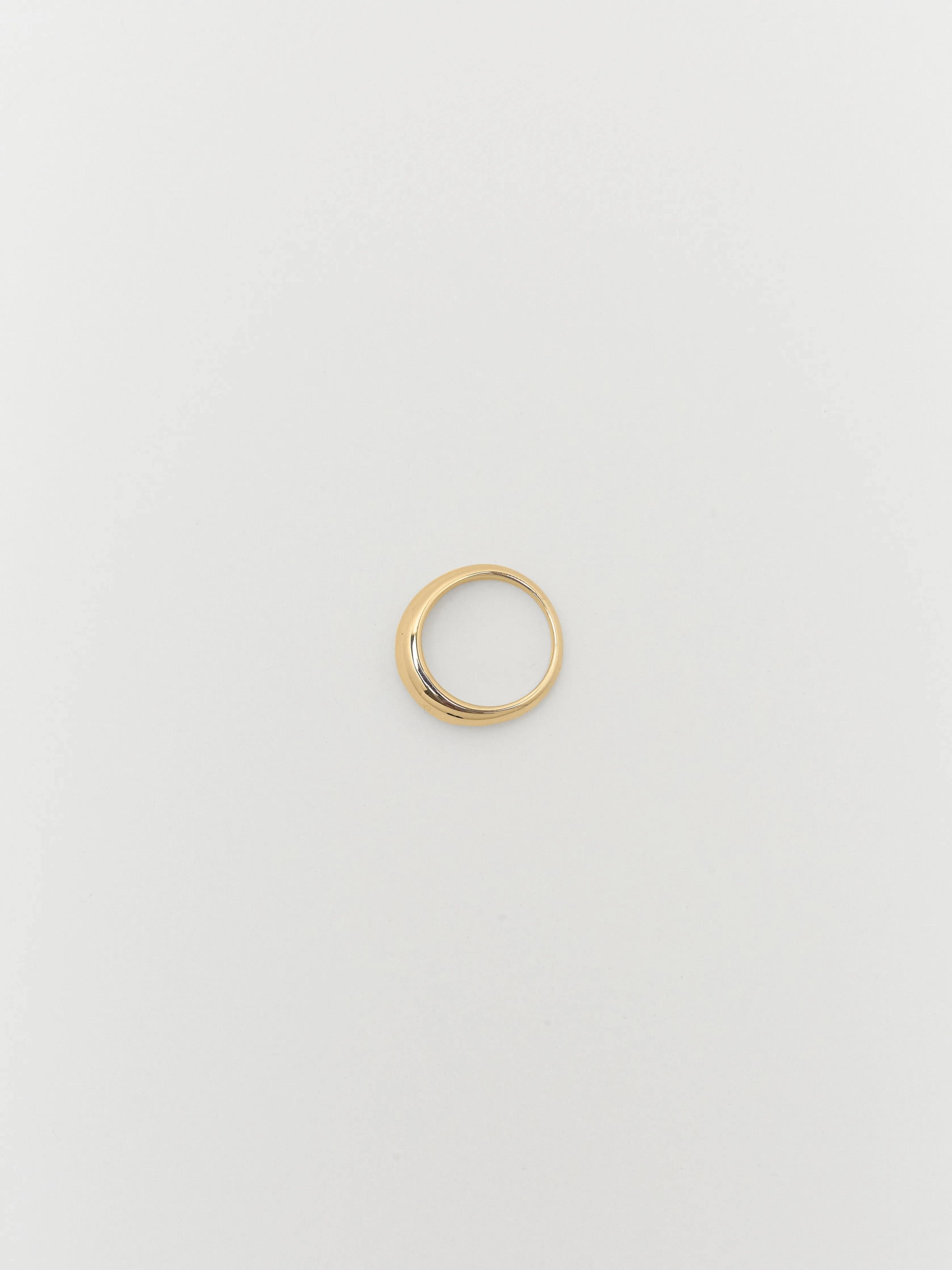 Thin Gold Orb Ring