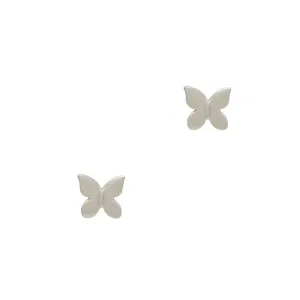 Tiny Stud Earrings: Butterfly