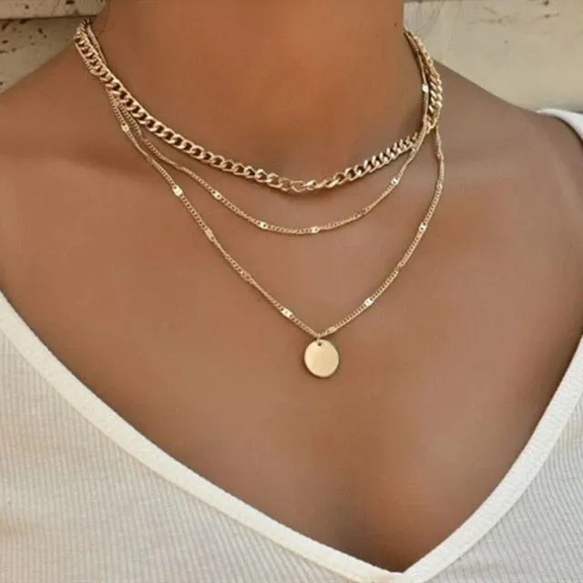 VenusFoxTrendy Multilayered Butterfly Pearl Necklace For Women Fashion Sun Star Gold Pearl Choker Necklaces 2021 Trend Jewelry Gift