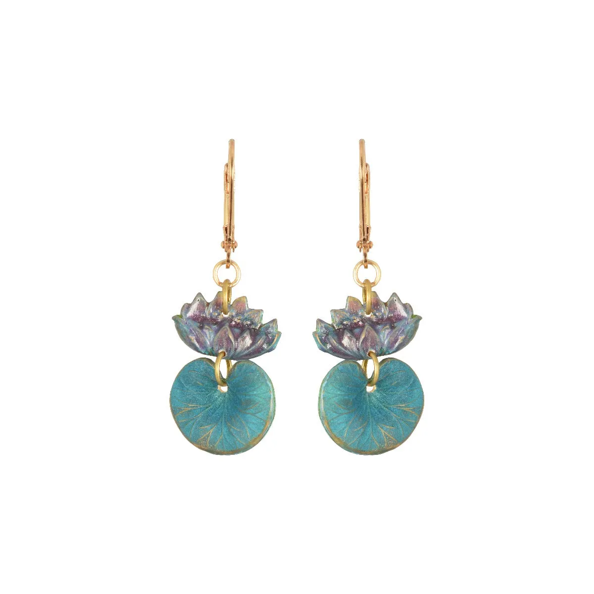 Waterlily Earrings