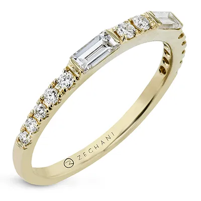 ZR1602 Wedding Set in 14k Gold with Diamonds